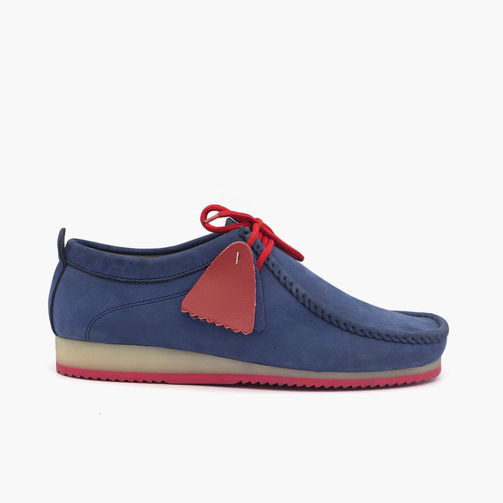 01 Wallaby Nubuck Bleu