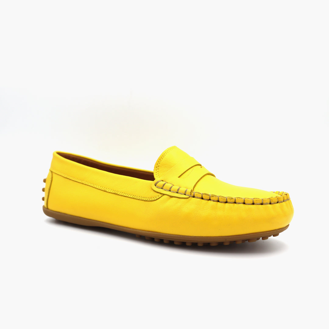 M03 Mocassin Jaune