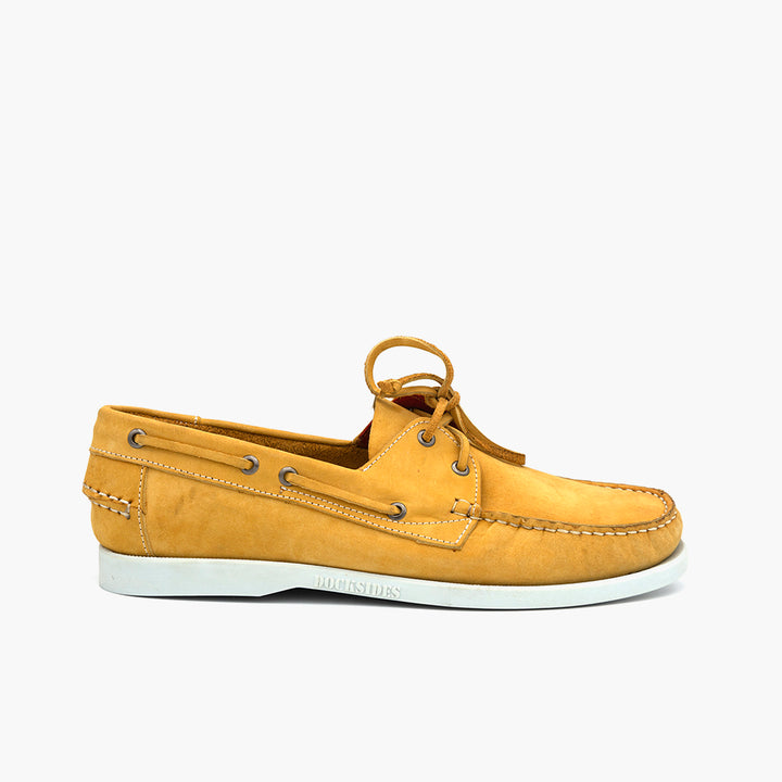 097 Boat Nubuck Jaune