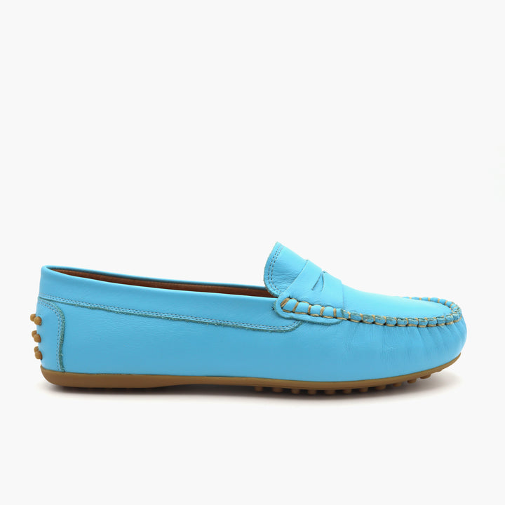 M03 Mocassin Bleu clair