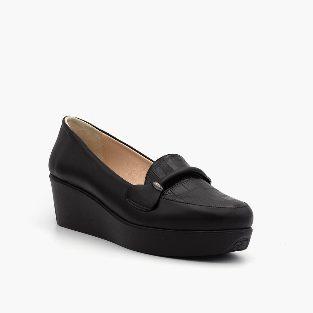 327 Chaussure Cuir Noir