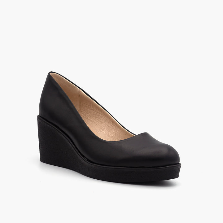 329 Chaussure Cuir Noir