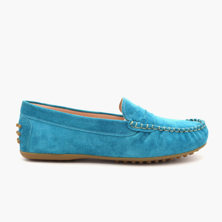 M03 Mocassin Bleu Clair &