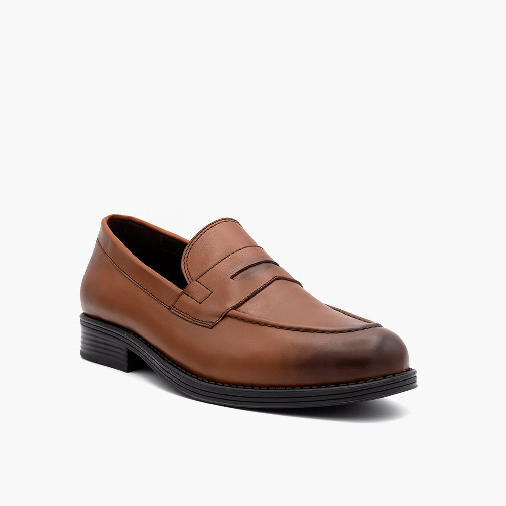 503 Loafer Cuir Tabac