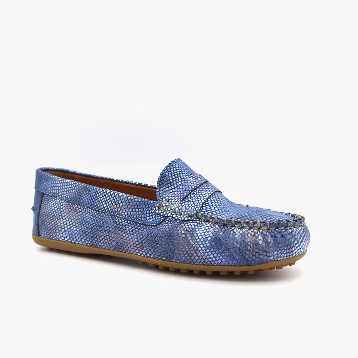 M03 Mocassin Bleu