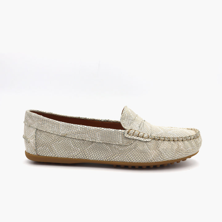 M03 Mocassin Beige clair