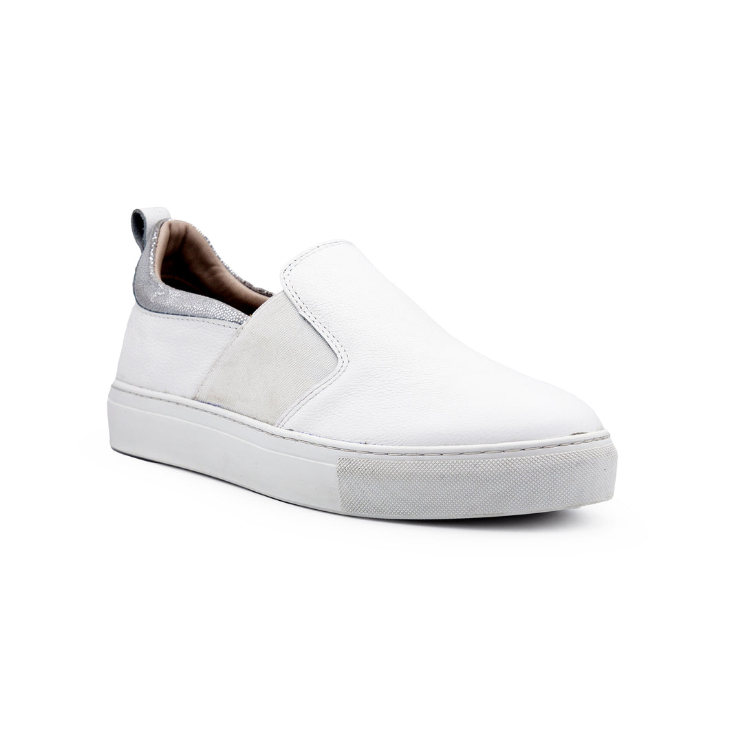 R74 Basket Cuir Blanc